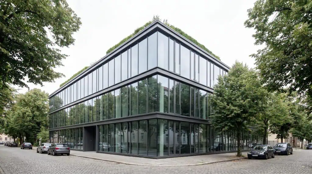 Glasreinigung Ergebnis – HZ-Objektreinigung NRW